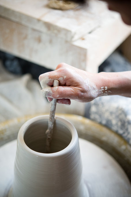 Tamsin Arrowsmith-Brown in her studio 2016